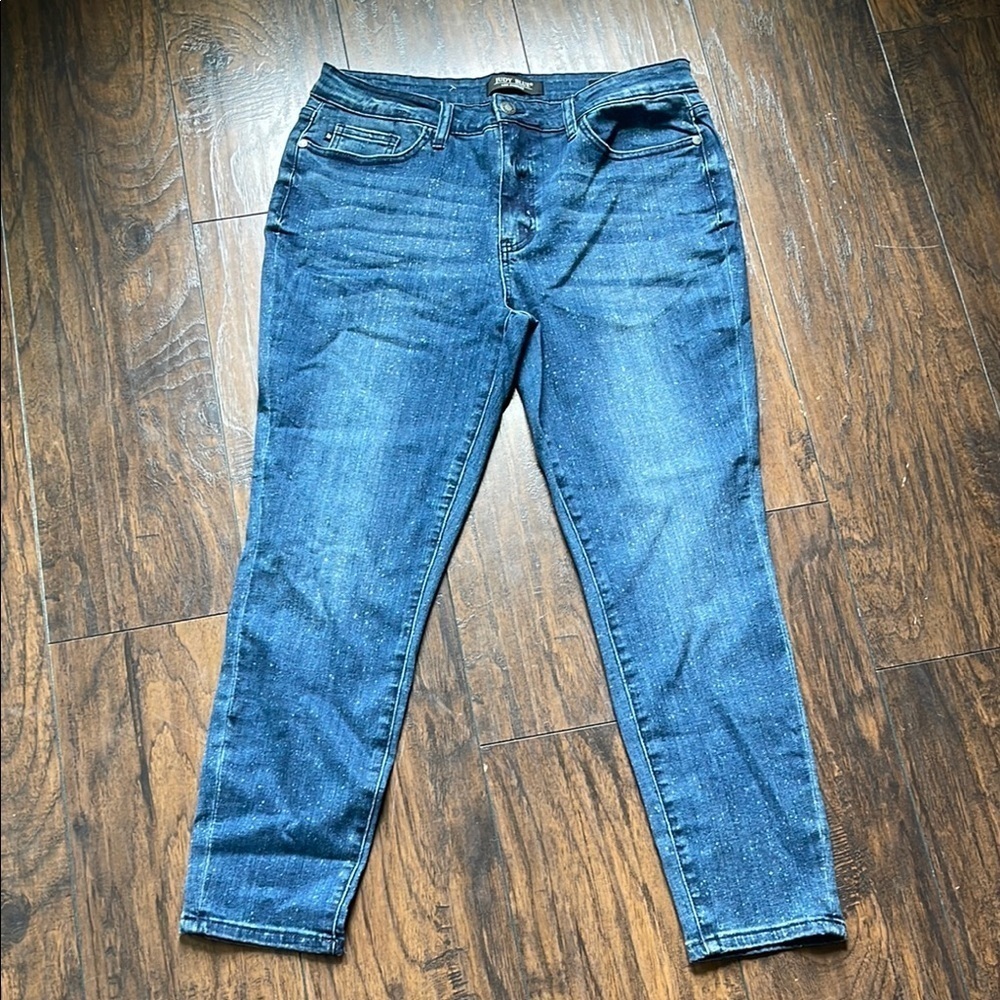 Judy Blue Relaxed Fit SZ 15/32 Paint Splatter Jeans